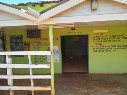A rural medical clinic.
